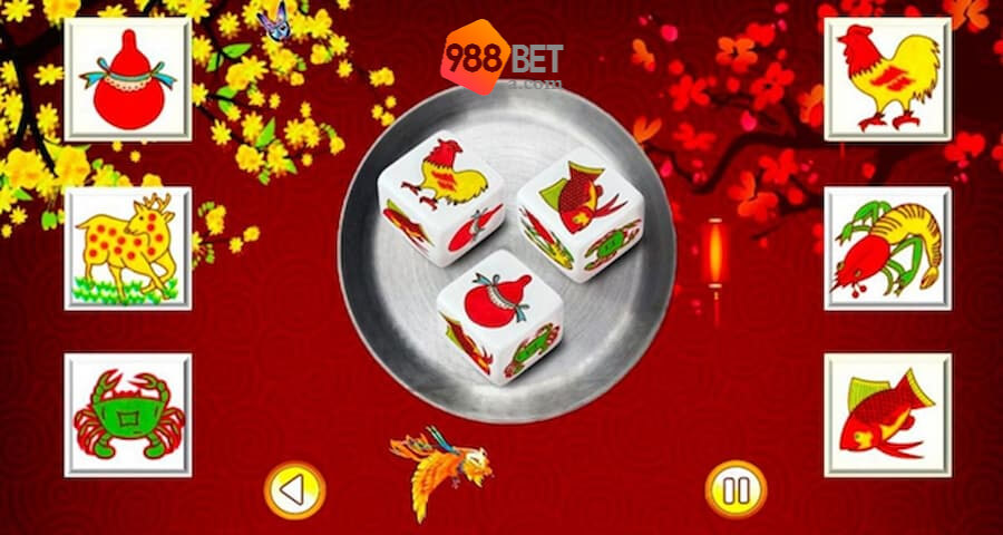 Nắm rõ mọi quy tắc của bầu cua online 988BET