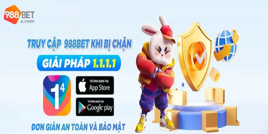 Sử dụng giải pháp 1.1.1.1 để truy cập 988BET